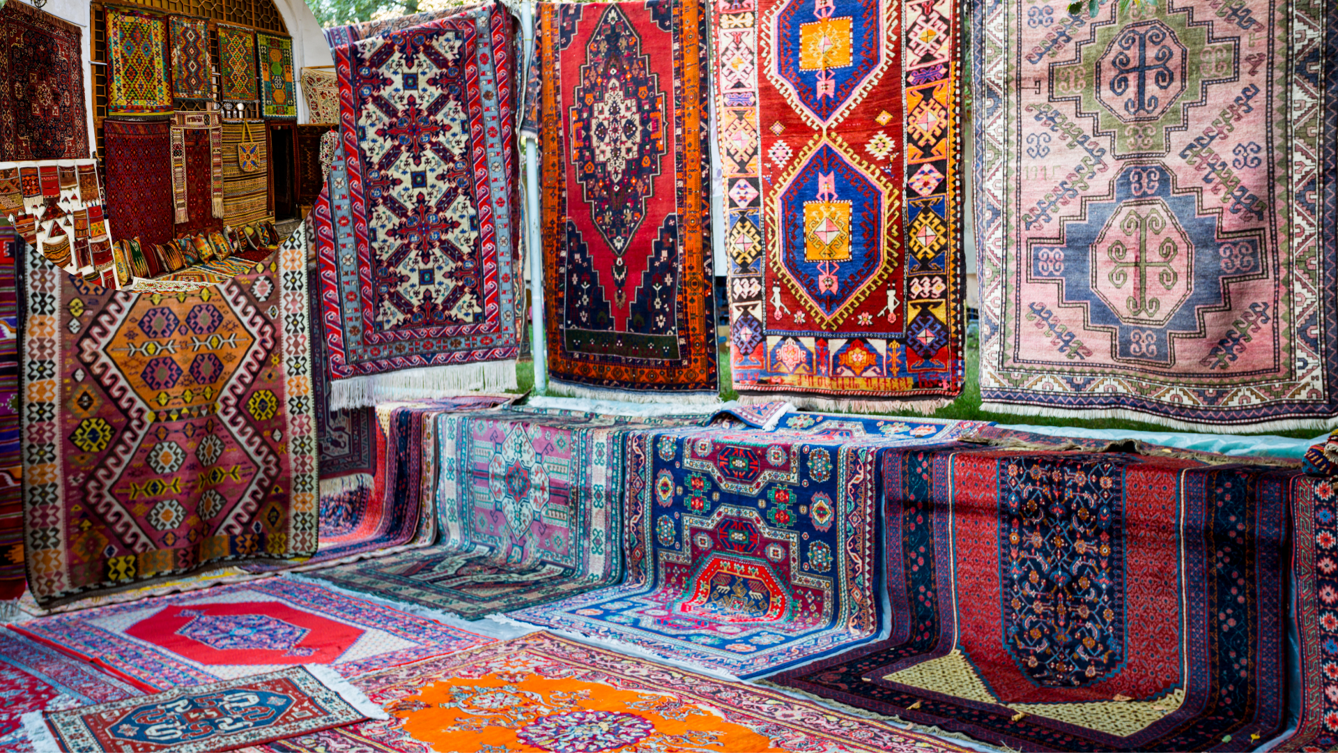 DIY Designer Knock-Off Textile Art from a Recycled Rug image