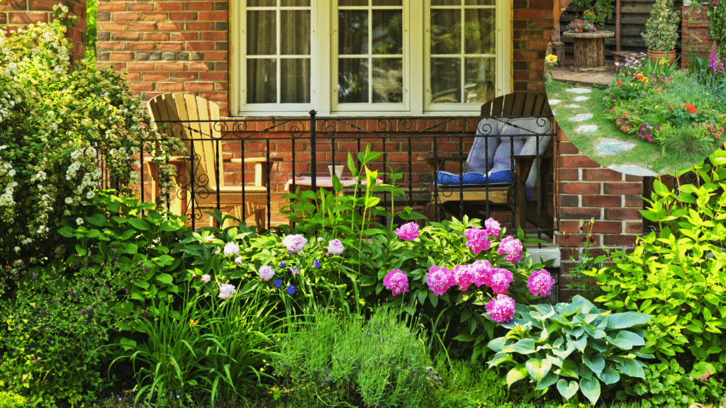 DIY Hidden Backyard Garden image