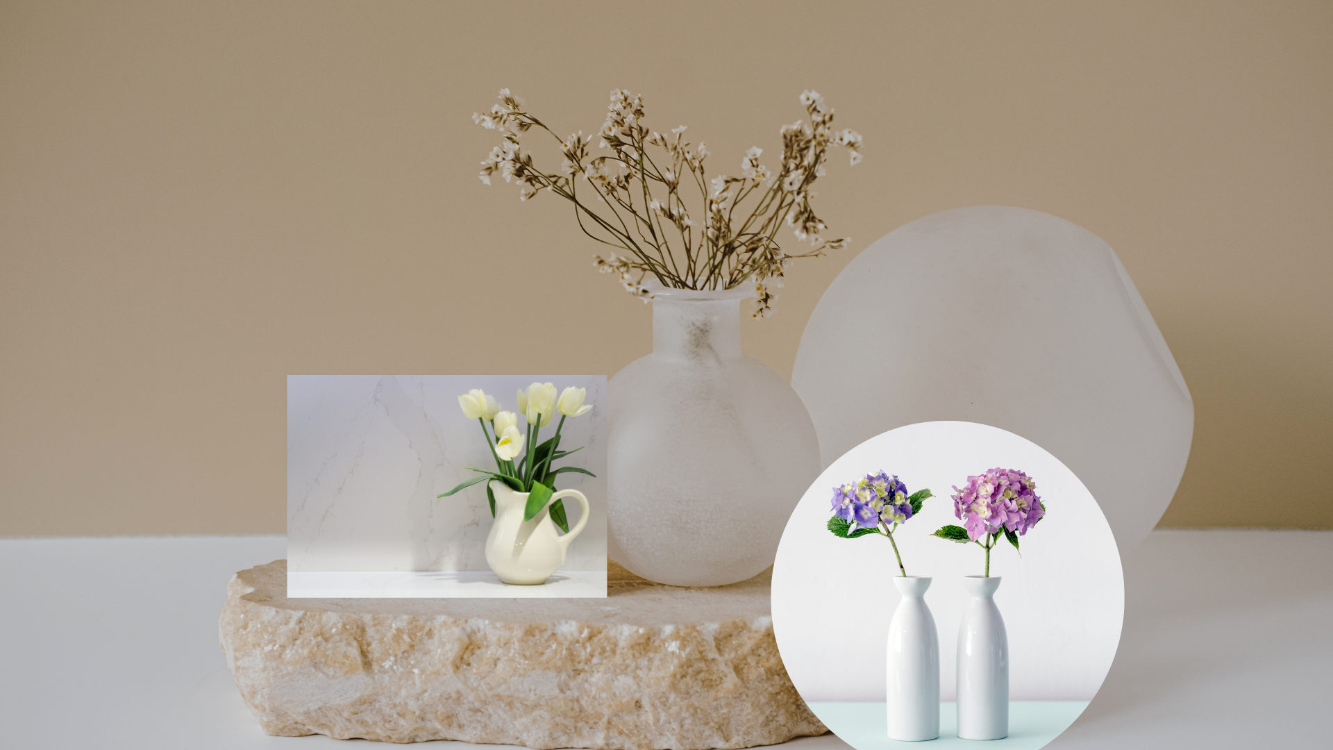 DIY Marbled Vases image