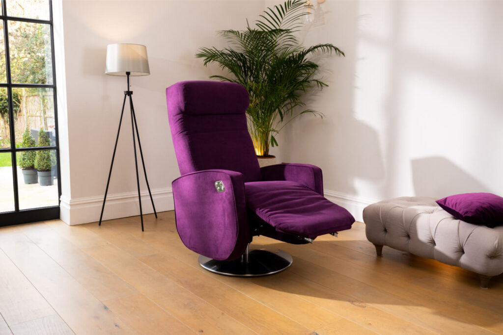 Designer-Look Modern Recliner Chairs image
