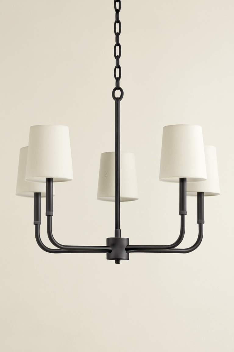 Shaded Chandeliers for All Budgets image