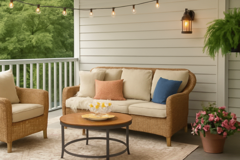 Summer Back Porch Tour: A Perfect Outdoor Oasis