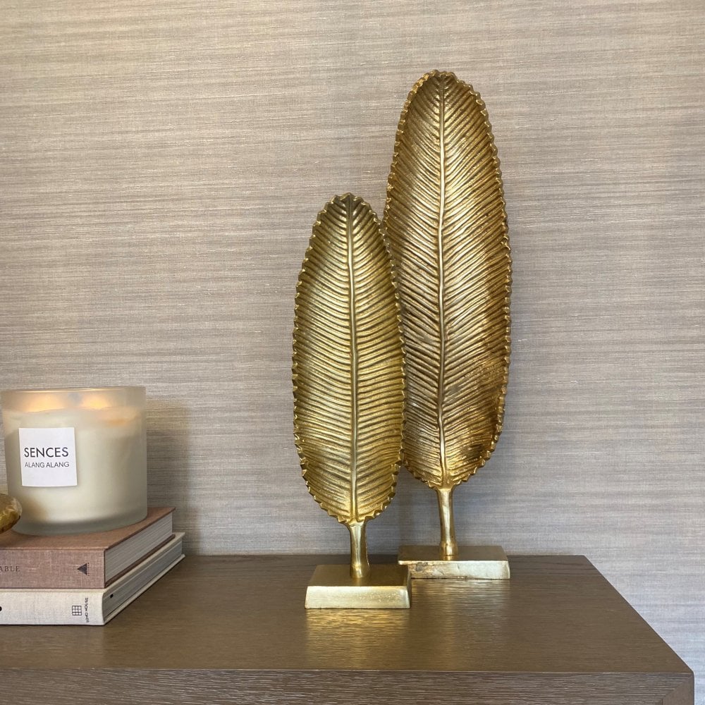 DIY Gold Leaf Sculpture image